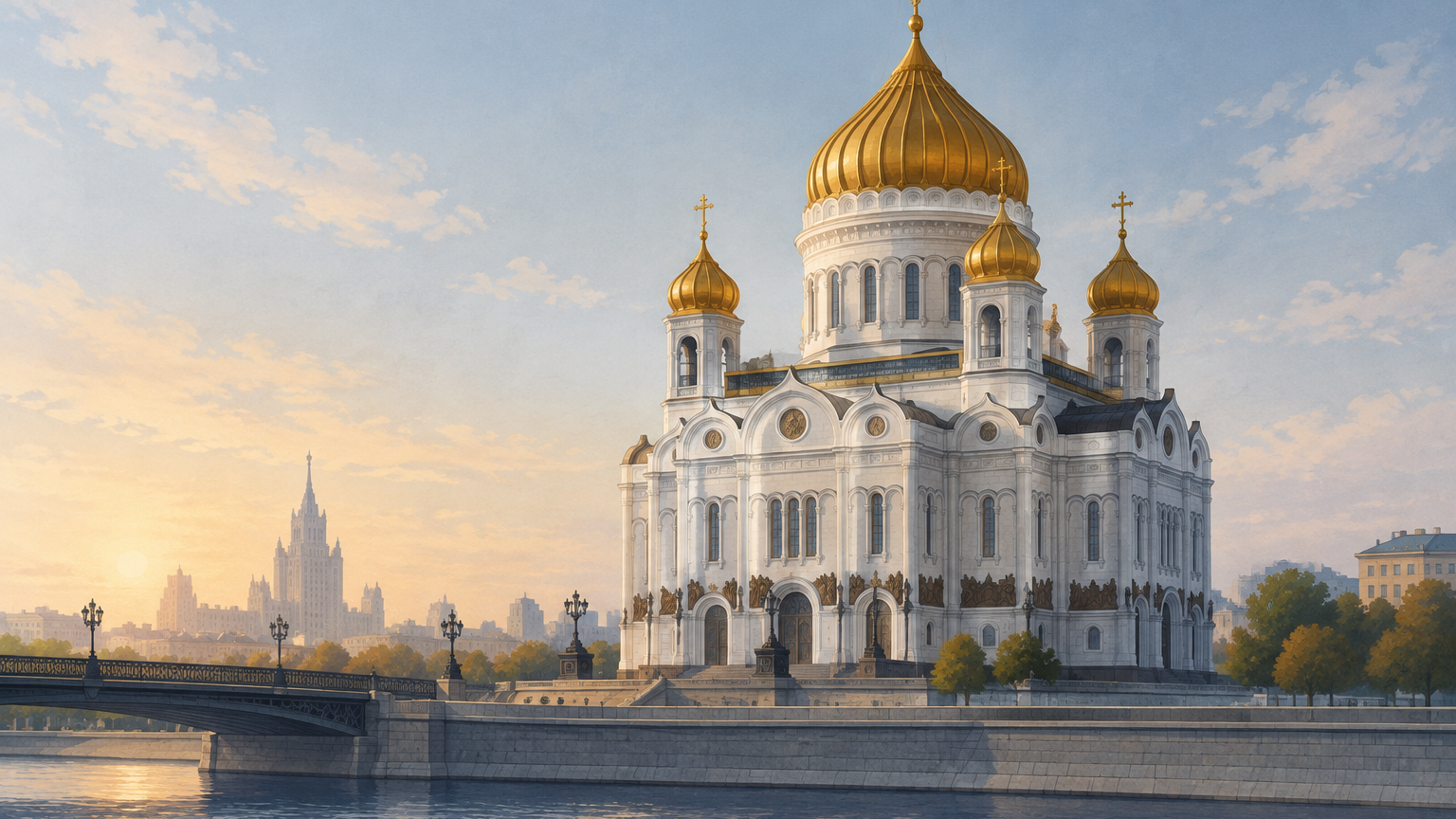 В Москве завершили трёхлетнюю реставрацию храма Христа Спасителя